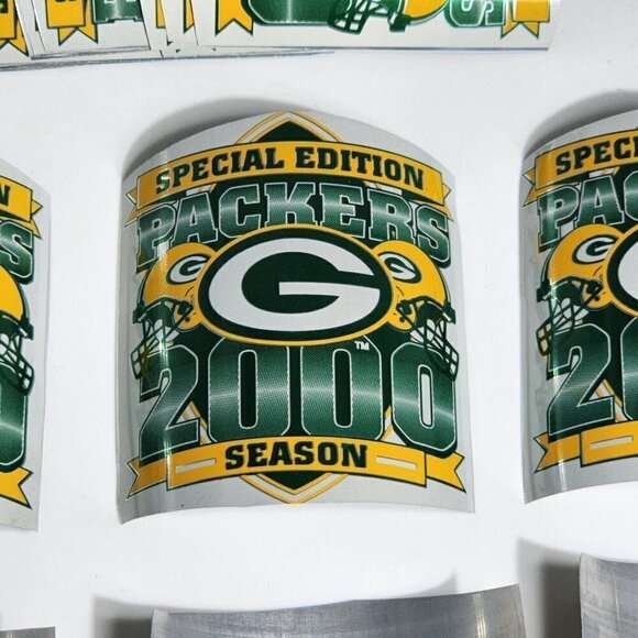 Special Edition Packers 2000 Seasons NFL Team Logo Green Aluminum Sign Lots - Picture 2 of 7